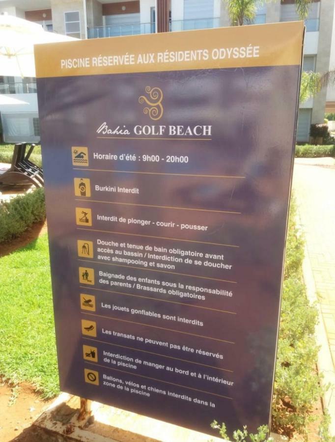Bahia Golf Beach-Odyssee-Appartement Bouznika Buitenkant foto